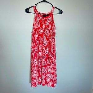 Fun pink floral dress